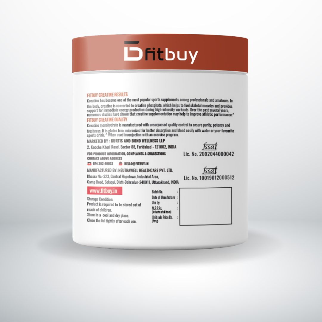 Fitbuy CreaFit Pre Workout Creatine Monohydrate