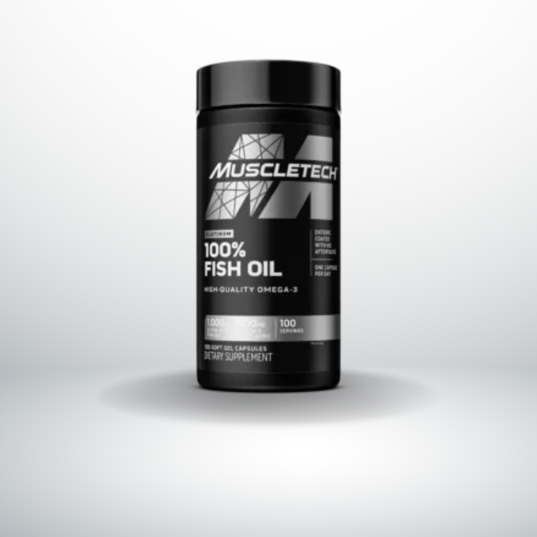 Muscletech PLATINUM OMEGA FISH OIL Heart Health Omega 3 Fish Oil (100 tablets)