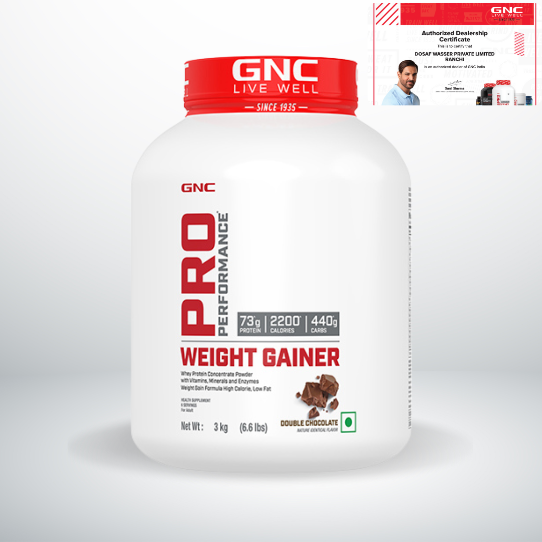 GNC Pro Performance Weight Gainer Chocolate 3kg