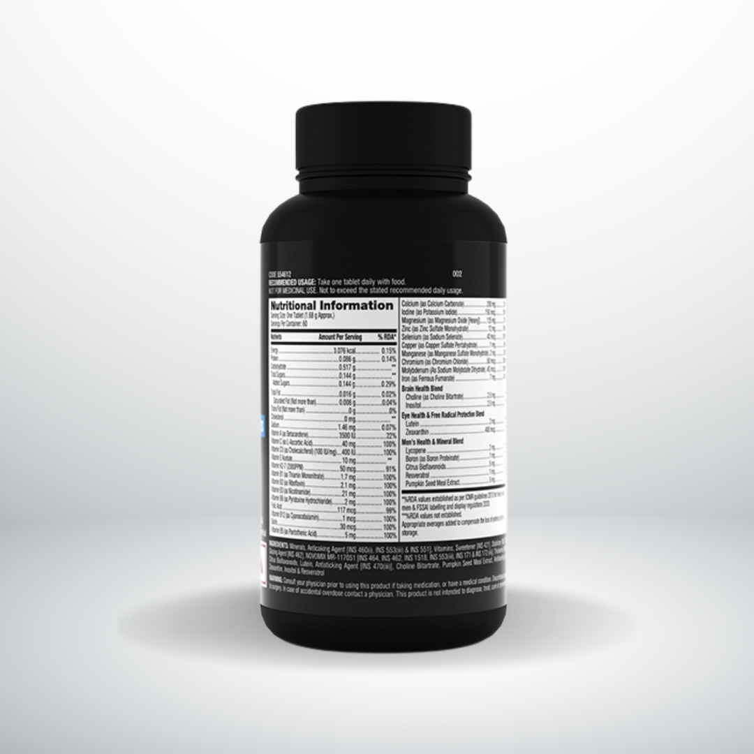 GNC Mega Men One Daily Multivitamin 60 Tablets