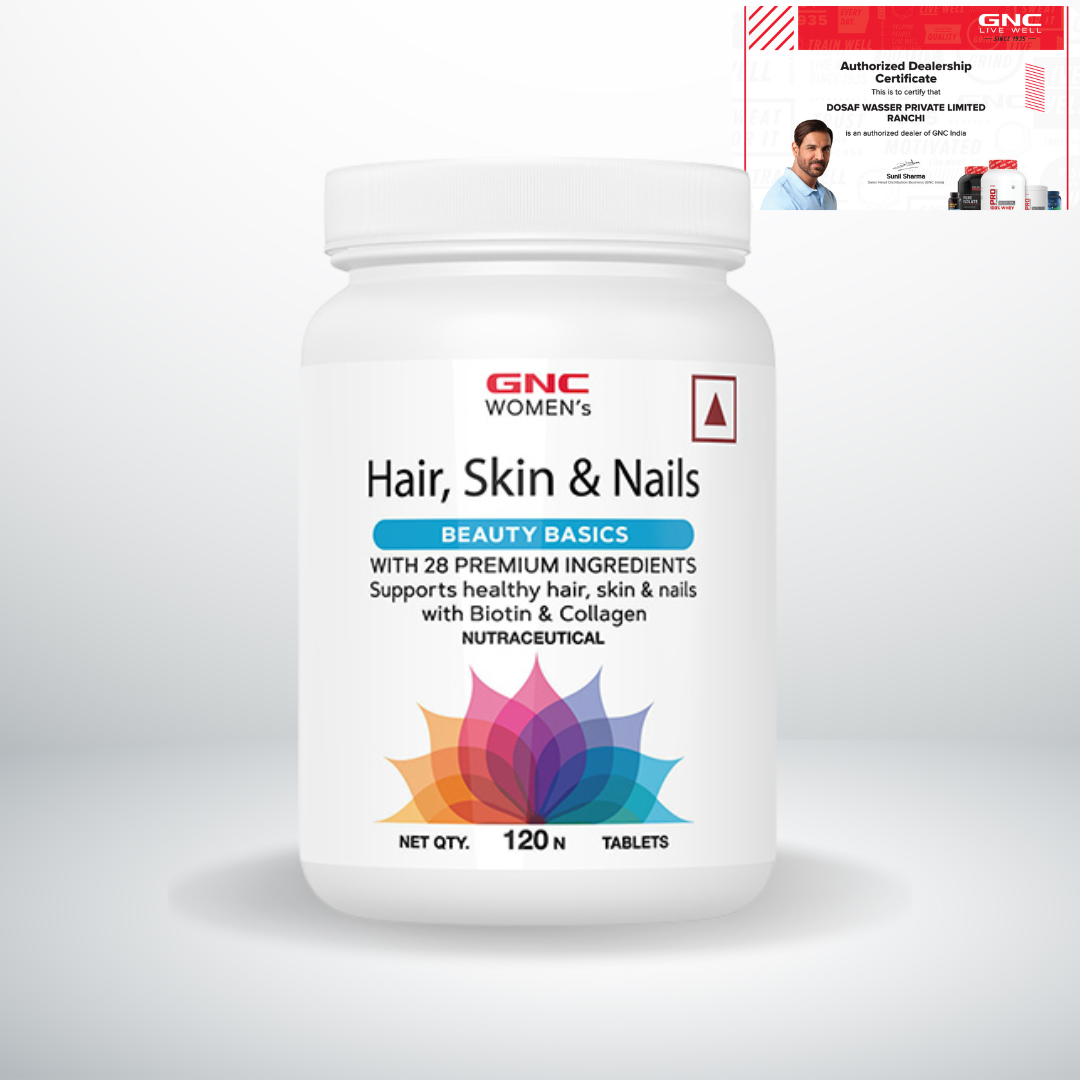 GNC Womens Hair Skin and Nails Tab 1x120