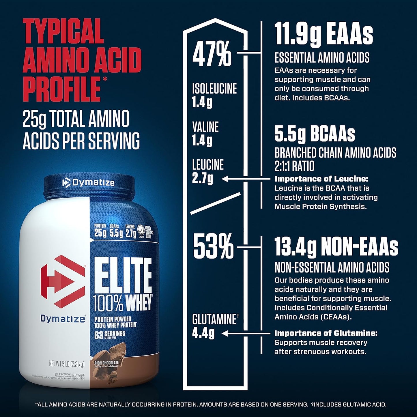 Dymatize Elite Whey Rich Chocolate