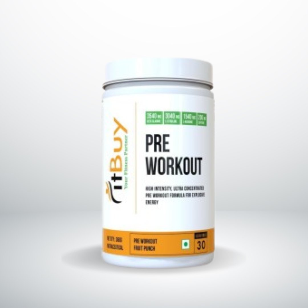 FitBuyPre Workout, High Intensity, Ultra Concentrated ( 360 g, Fruit Punch )