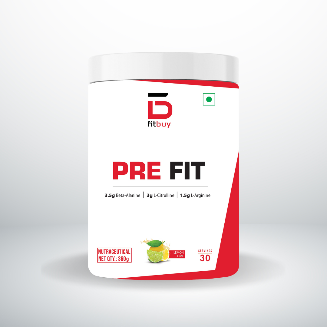 Fitbuy PreFit Pre Workout Lemon Lime 360g