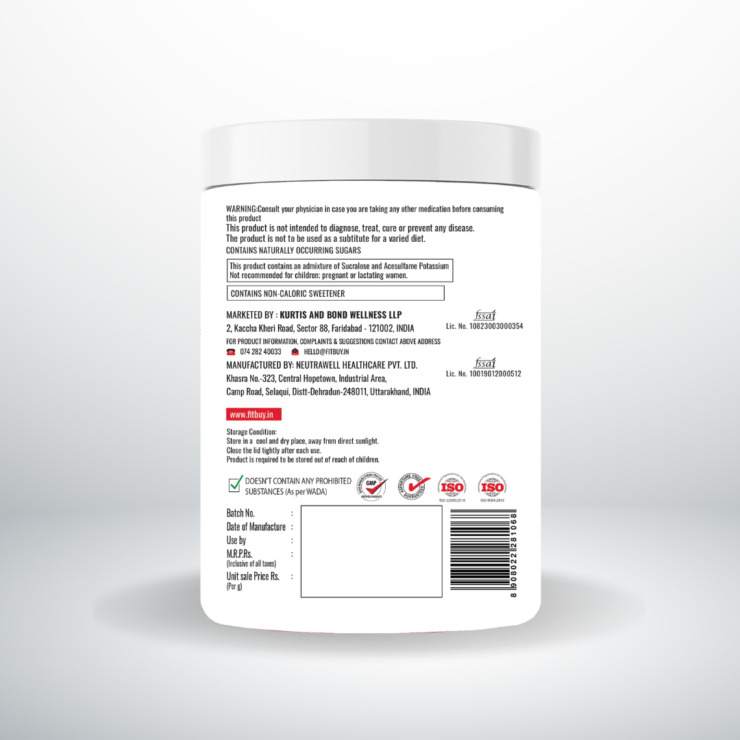 Fitbuy PreFit Pre Workout Lemon Lime 360g