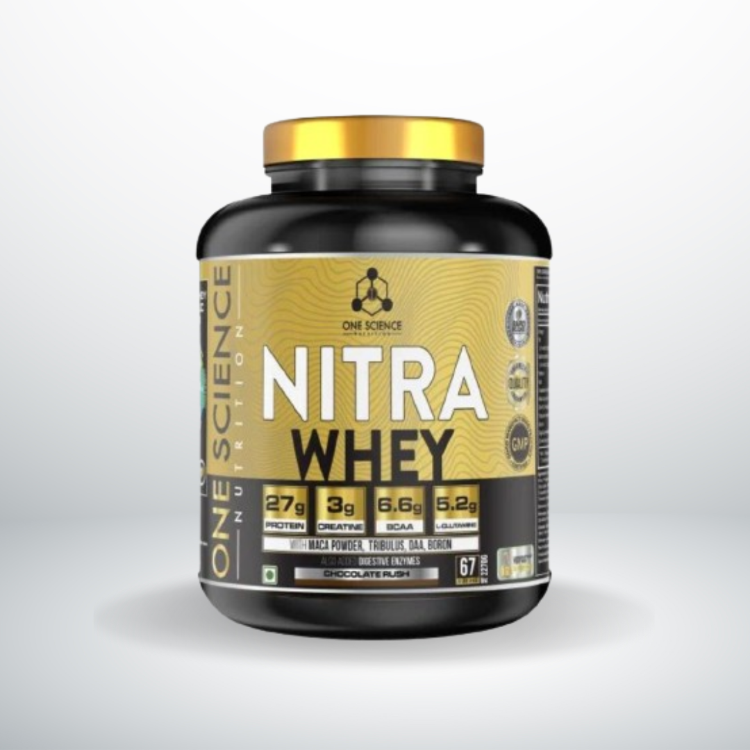One Science Nutrition Nitra Whey Muscle Recovery Fast Absorption Chocolate Rush (5 Lb)