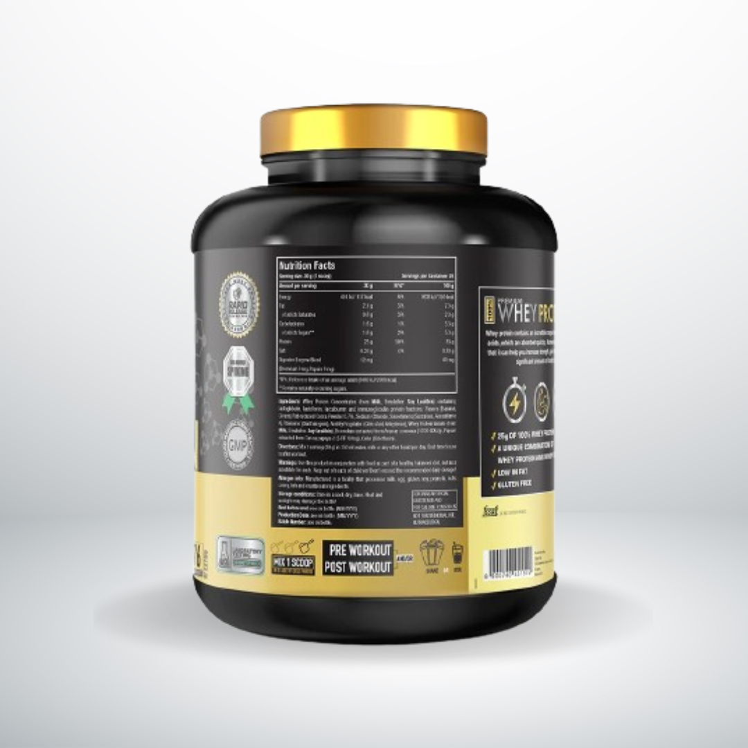 One Science Nutrition Premium Whey Protein Muscle Recovery Fast Absorption Chocolate (2.27kg)