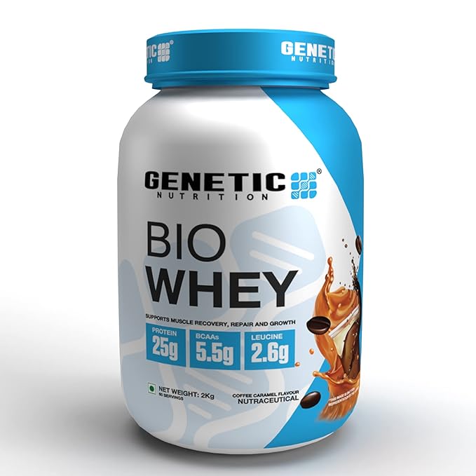 Genetic Nutrition Pro-Isolate Whey Protein Supplement Cafe Mocha ,2kg