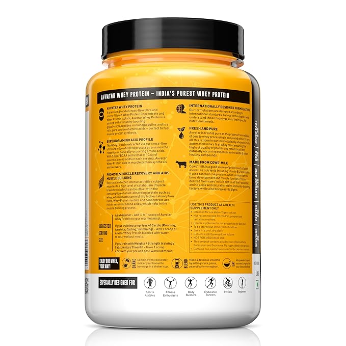 Avvtar Whey Protein Chocolate Hazelnut 1kg