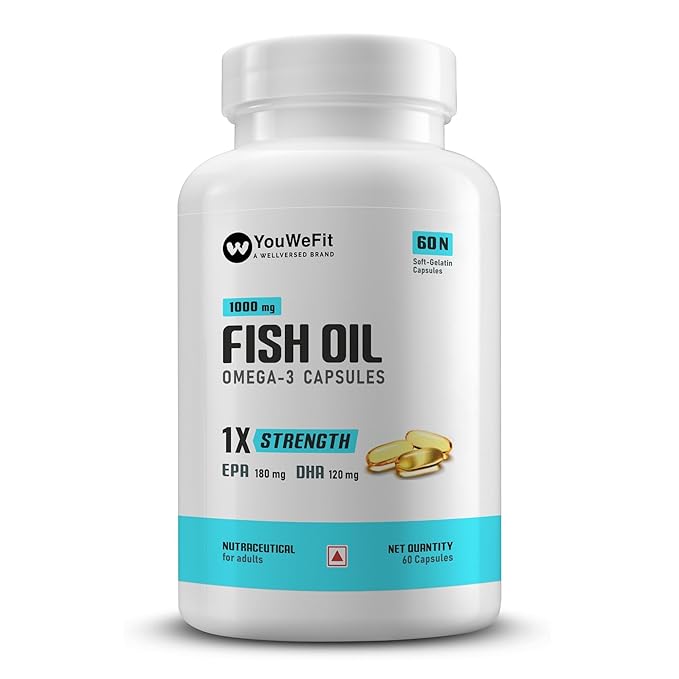 YouWeFit Fish Oil Omega-3 60 Tab
