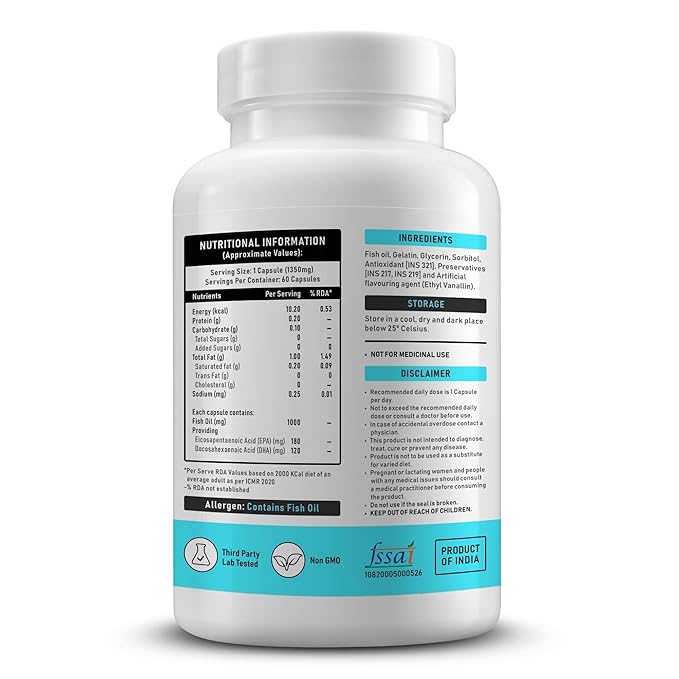 YouWeFit Fish Oil Omega-3 60 Tab