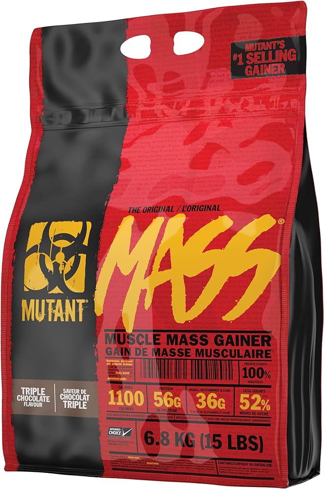 Mutant Mass Weight Gainers Triple Chocolate 6.8 kg