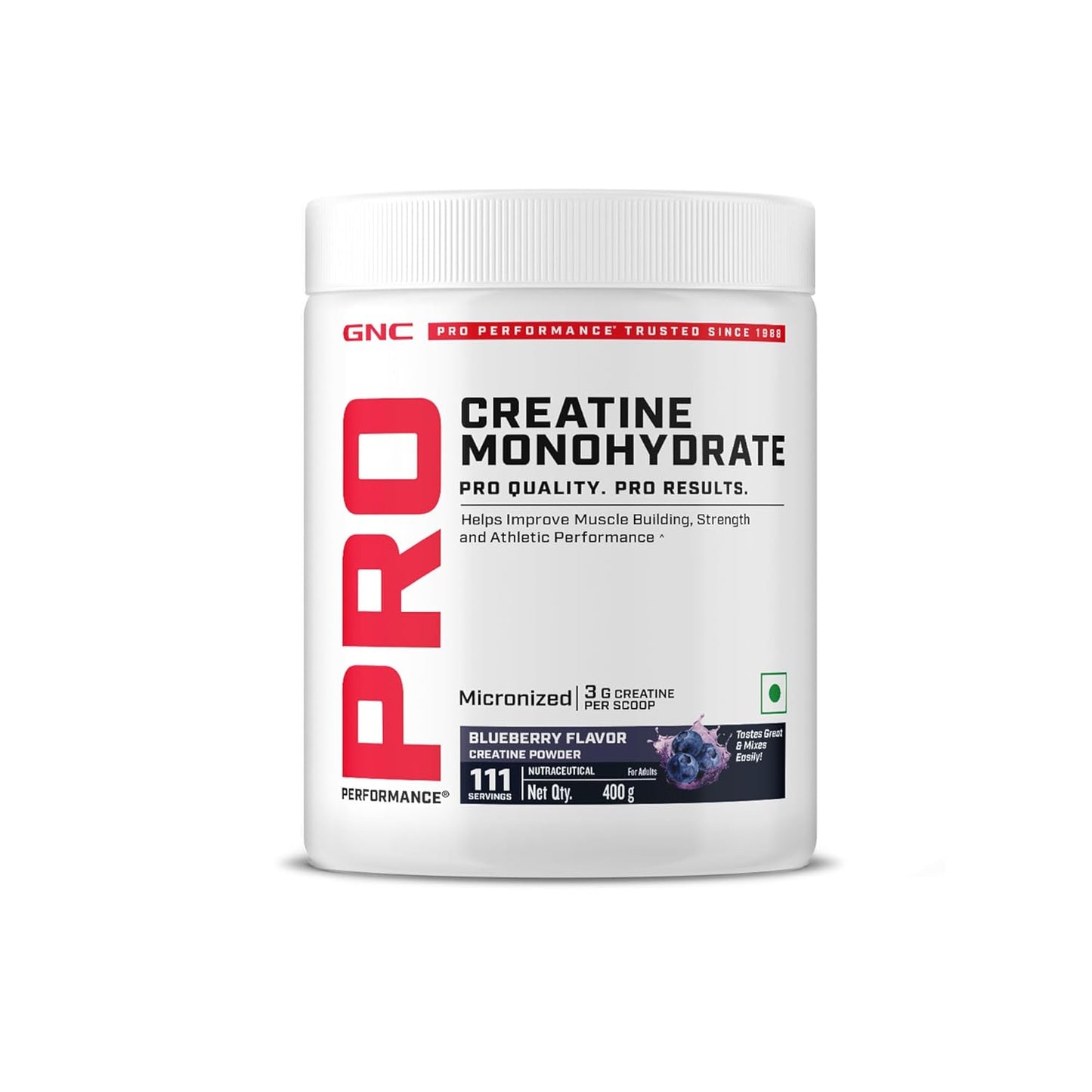 GNC Pro Performance Pure Micronized Creatine Monohydrate flavoured