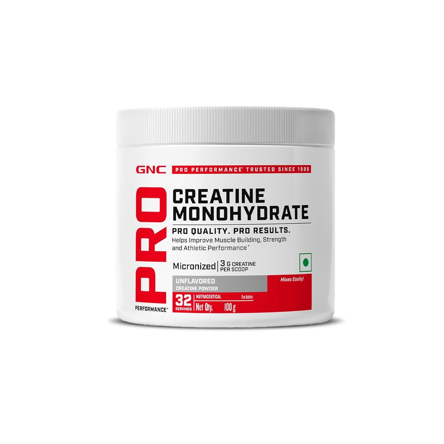 GNC Pro Performance Pure Micronized Creatine Monohydrate flavoured