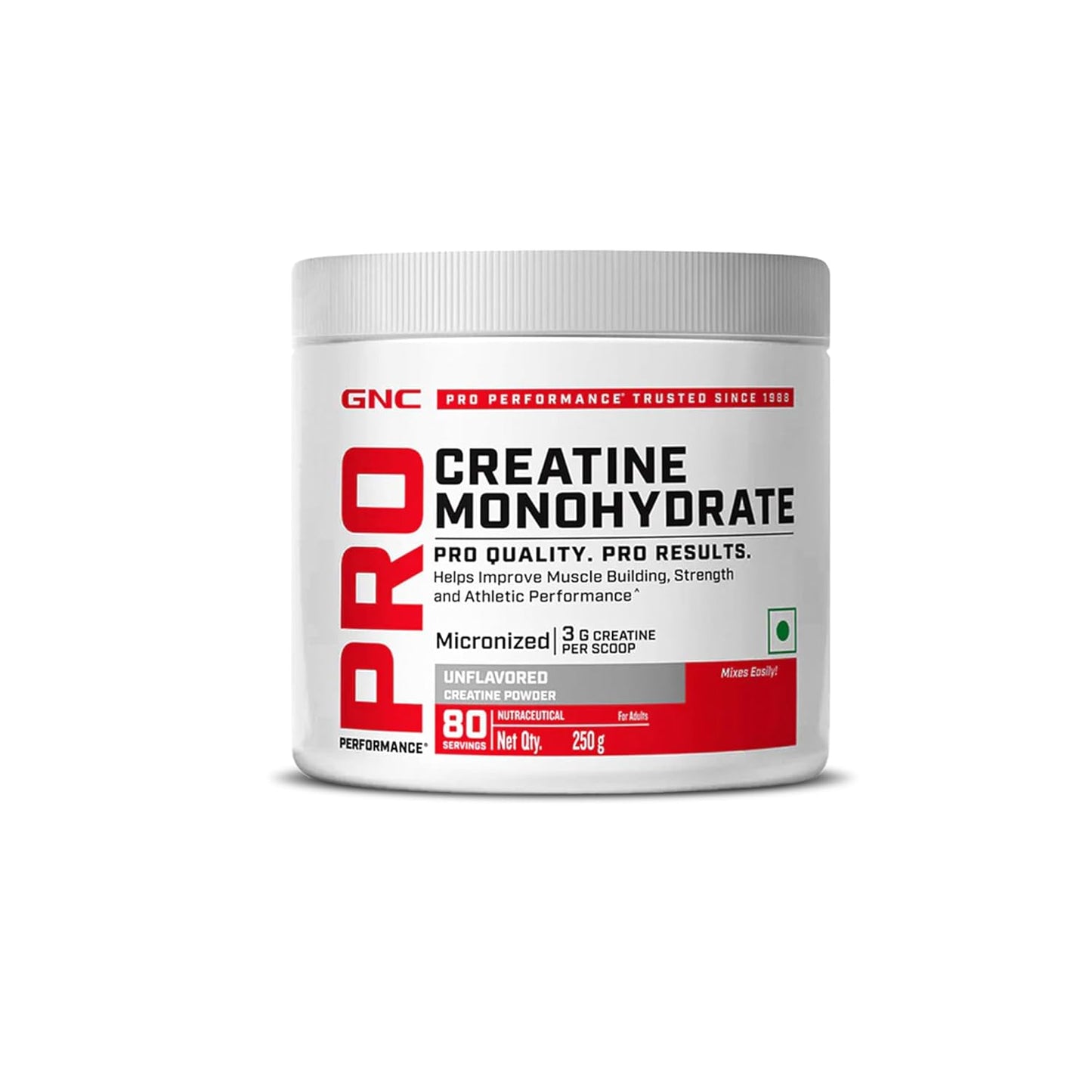 GNC Pro Performance Pure Micronized Creatine Monohydrate flavoured