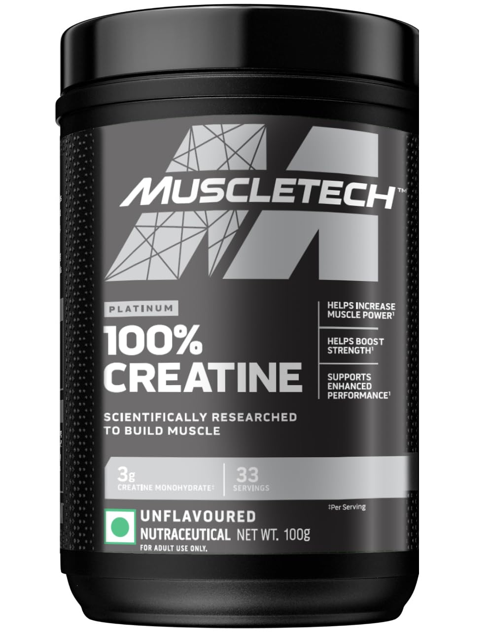 MUSCLETECH PLATINUM Creatine Monohydrate Unflavoured