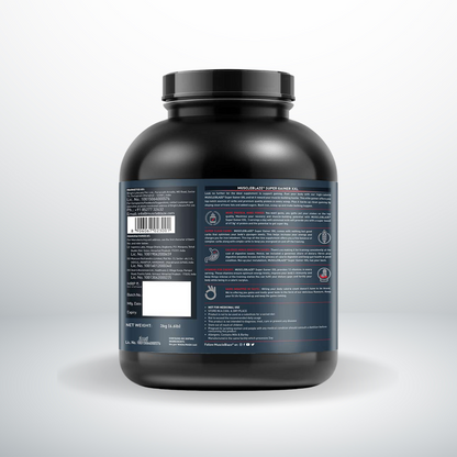 MuscleBlaze Mass Gainer Powder- Xxl, With Complex Carbs, High Protein & Digestive Enzymes (Chocolate, 3 Kg )
