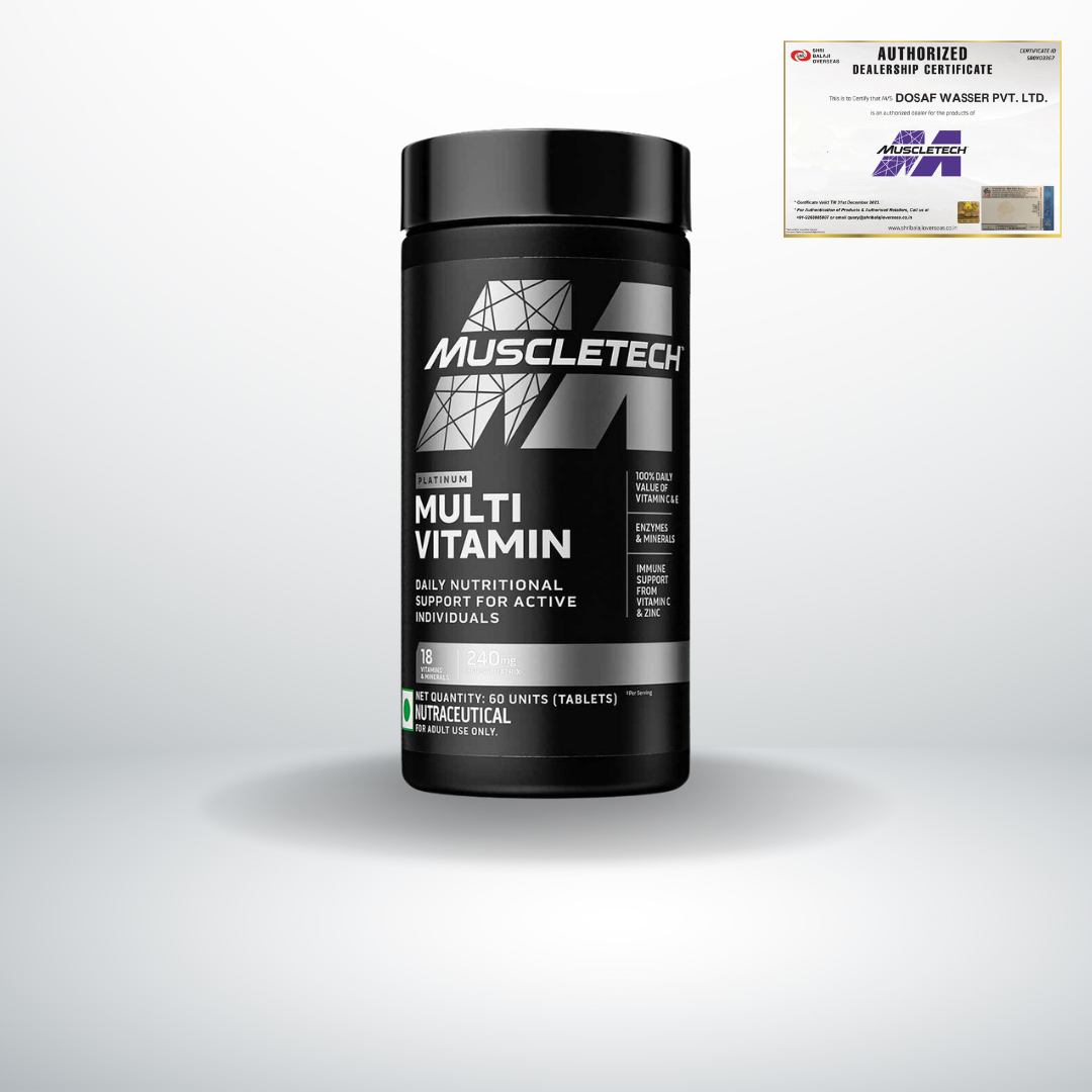 Muscletech ESSENTIAL SERIES PLATINUM MULTI VITAMIN General Wellness Multivitamin