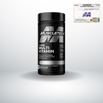 Muscletech ESSENTIAL SERIES PLATINUM MULTI VITAMIN General Wellness Multivitamin