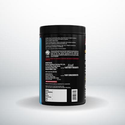 GNC AMP Gold Series BCAA Advanced Green Apple 400g