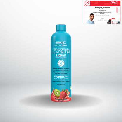 GNC Total Lean L-Carnitine Liquid 3000mg Strawberry Kiwi 450ml