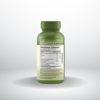 GNC Herbal Plus Liver Support With Milk Thistle 60 Capsules