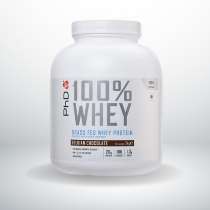 PHD Whey Protein Powder (2KG Belgian Chocolate)