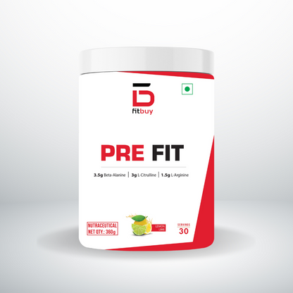 Fitbuy PreFit Pre Workout Lemon Lime 360g