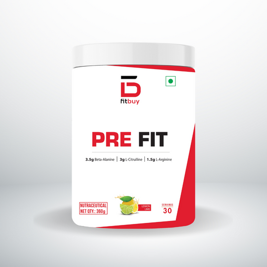 Fitbuy PreFit Pre Workout Lemon Lime 360g