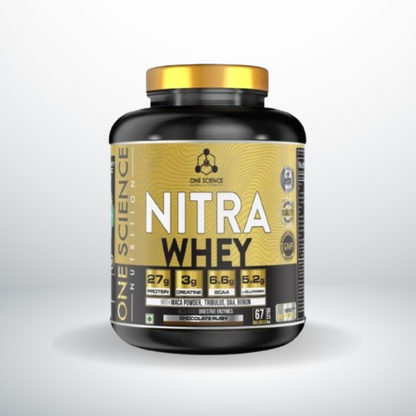 One Science Nutrition Nitra Whey Muscle Recovery Fast Absorption Chocolate Rush (5 Lb)