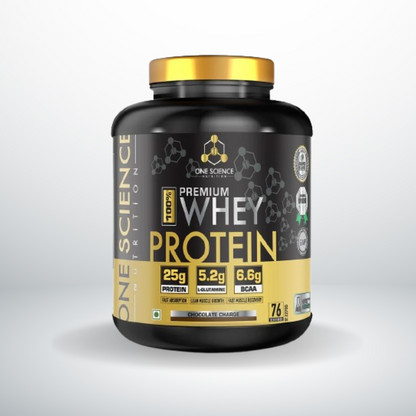 One Science Nutrition Premium Whey Protein Muscle Recovery Fast Absorption Chocolate (2.27kg)