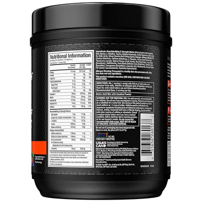 MuscleTech VaporX5 Pre-Workout Supports Energy & Performance Fruit Punch 270g