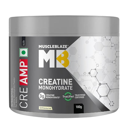 MuscleBlaze Creatine Monohydrate CreAMP,  Creatine flavoured