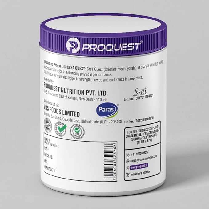 Proquest CreaQuest - Pure Micronized Creatine Monohydrate Unflavoured