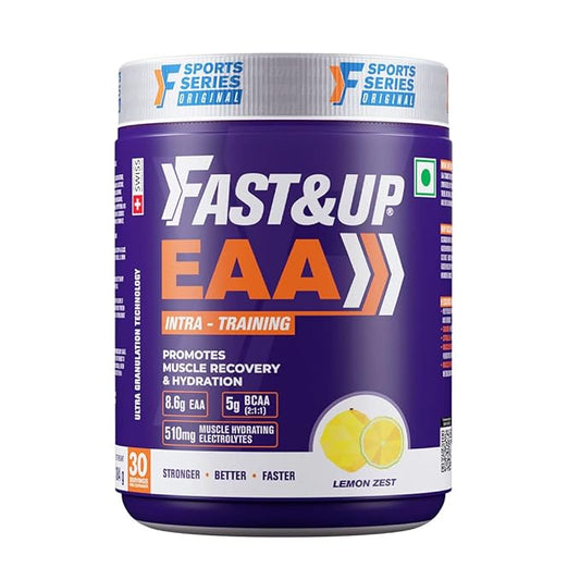 Fast&Up EAA Intra - Workout drink Muscle Recovery Hydration Performance 30 servings (Lemon)