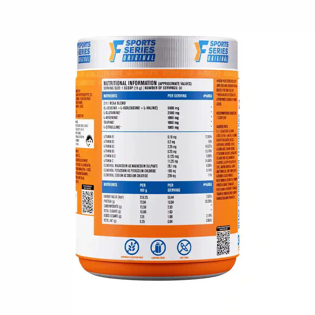 Fast And UP Bcaa Watermelon 30 Serving