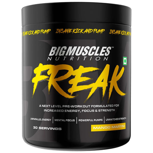 Bigmuscles Nutrition Freak Pre Workout Mango Martini 180g