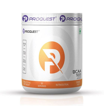 Proquest Nutrition BCAA 5000 with Caffeine &amp; Vitamin B6 Orange Oasis 240g