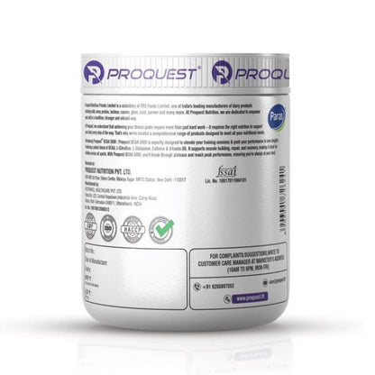 Proquest Nutrition BCAA 5000 with Caffeine &amp; Vitamin B6 Mango Rush 240g