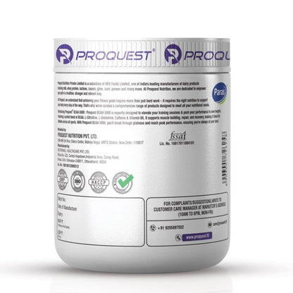 Proquest Nutrition BCAA 5000 with Caffeine &amp; Vitamin B6 Salted Watermelon 240g