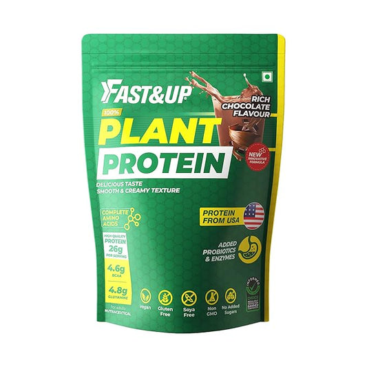 Fast&Up Plant Protein Support Muscle Health & Recovery Chocolate 925g