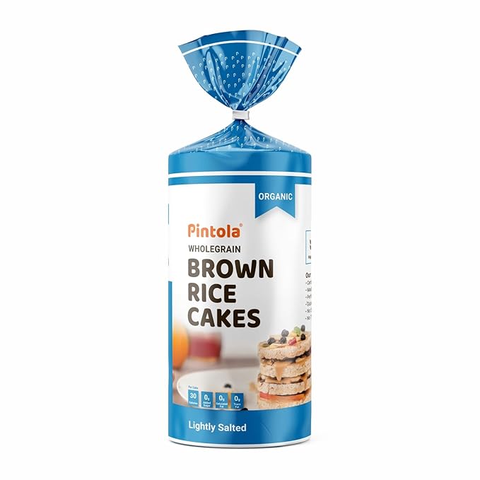 Pintola Brown Rice cakes Lightly Salted 130g