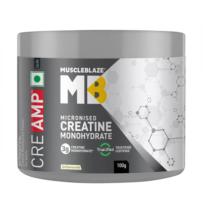 MuscleBlaze Creatine Monohydrate CreAMP,  Creatine flavoured