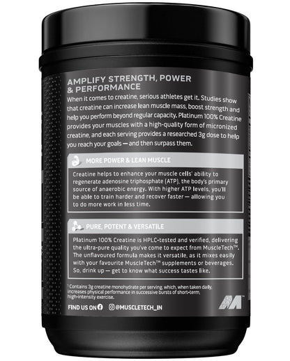 MUSCLETECH PLATINUM Creatine Monohydrate Unflavoured
