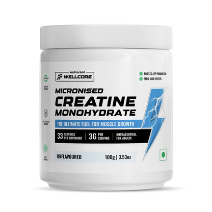 Wellcore - Micronised Creatine Monohydrate Unflavoured