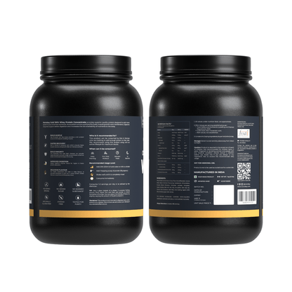 Nutrabay Gold 100% Whey Protein Concentrate - 1 Kg (2.2 Lb), Rich Chocolate Creme